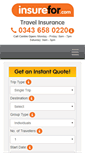 Mobile Screenshot of insurefor.com